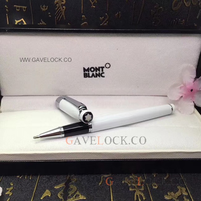 Replica White Montblanc Meisterstuck Rollerball Pen